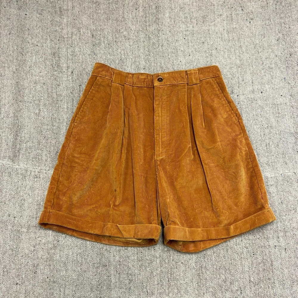 Vintage American Eagle Corduroy Shorts Women's 14 Brown 1990s